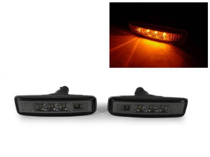 BMW E39 Depo Smoke X4 Led Amber DEPO Side Marker Lights
