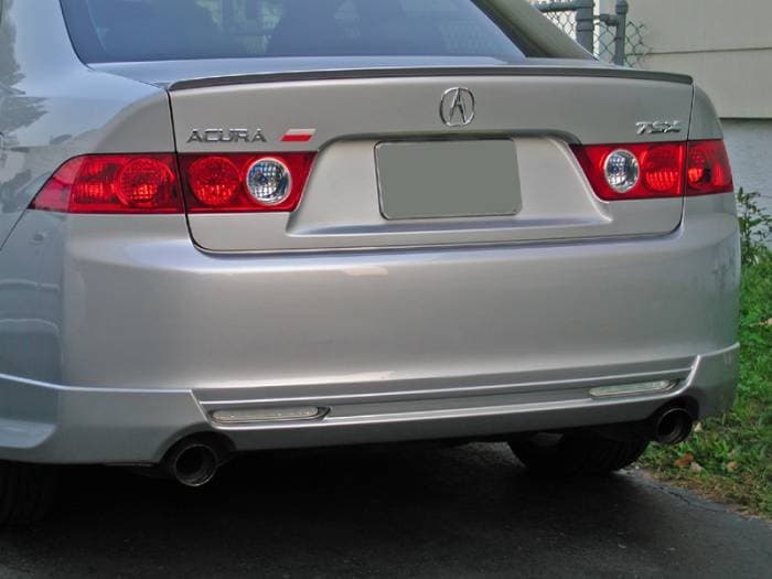 Acura TSX Crystal Clear DEPO Rear Bumper Reflector