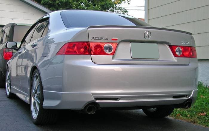 Acura TSX Crystal Smoke DEPO Rear Bumper Reflector