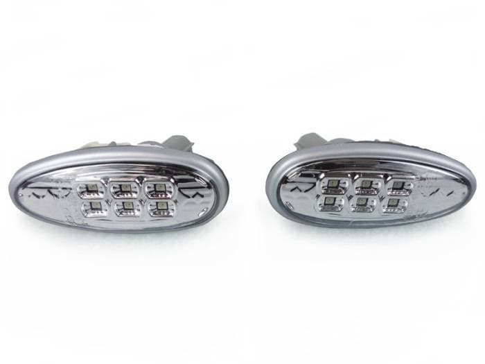 Mitsubishi Lancer EVO / 02-03 Lancer  Clear Amber Led DEPO Side Marker Lights