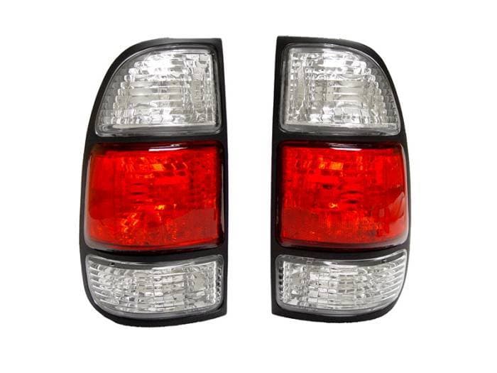 Toyota Tundra Red/Clear Rear DEPO Tail Light