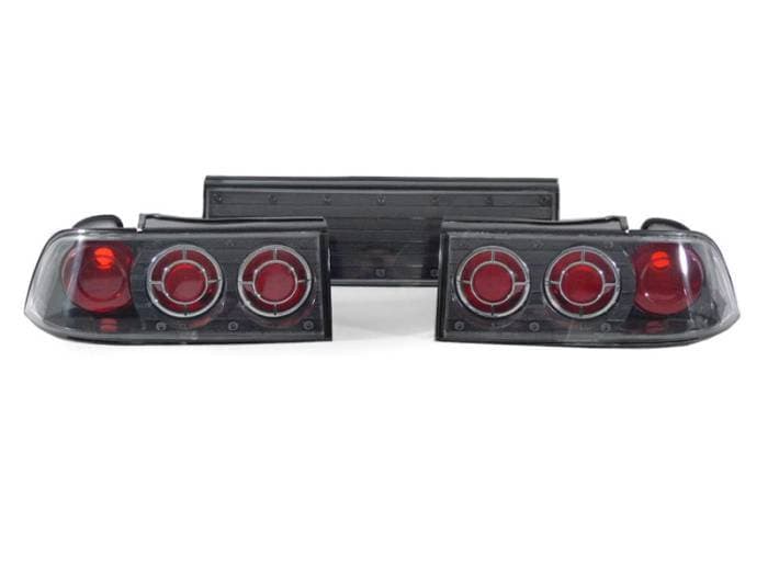 Mitsubishi Eclipse Carbon Fiber Look Rear 3 Piece DEPO Tail Light