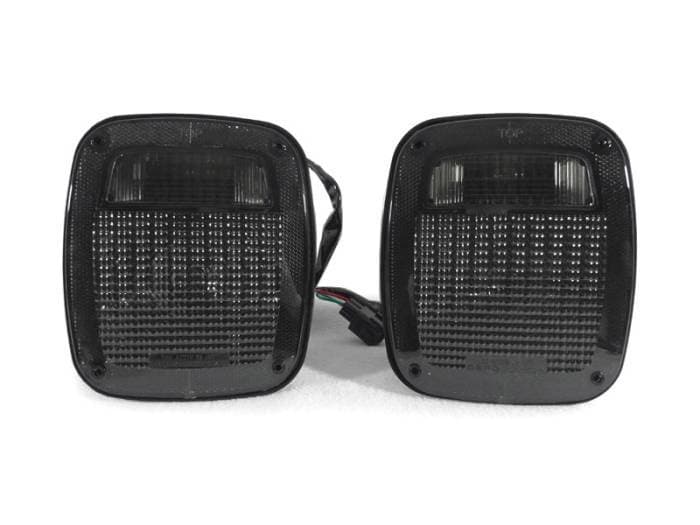 Jeep TJ / 1987-1995 Yj Wrangler Smoke DEPO Tail Light