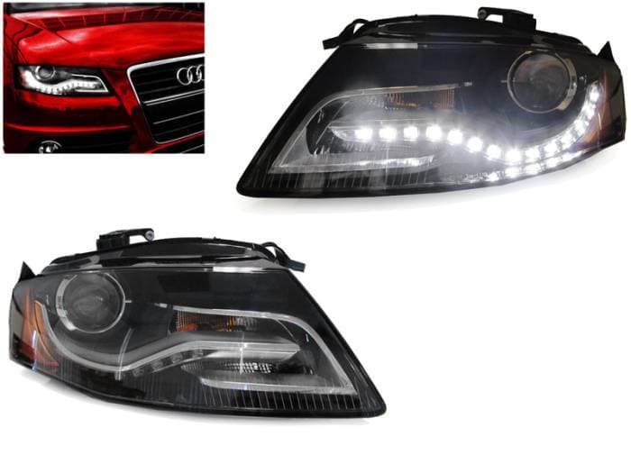 Audi A4 B8 Depo Oem Xenon Style Dot Led Projector DEPO Headlight