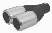 Audi A3 Remus Dual Exhaust Tips - Round - 0000 78
