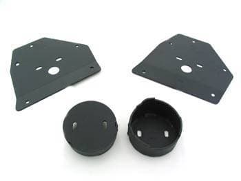 Front Air Suspension Upper and Lower Bracket Kit - 14206