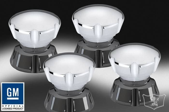 Hummer H2 Defenderworx Roof Rack Knobs - Set of 4 - Chrome - H2PPC05014