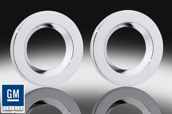 Hummer H2 Defenderworx Tweeter Rings - Set of 2 - Chrome - H2PPC05101
