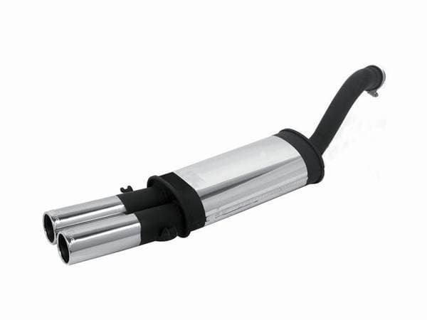 Audi 90 Remus Rear Silencer with Dual Exhaust Tips - Round - 045087 0504