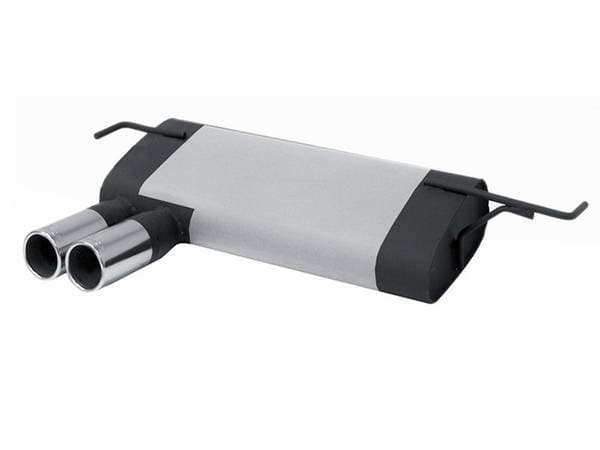 Audi A3 Remus Rear Silencer with Dual Exhaust Tips - Round - 045399 0504