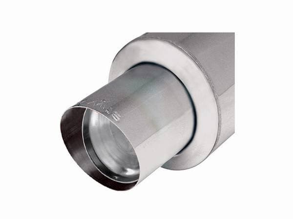 Audi A3 Remus Rear Silencer - Polished with Exhaust Tip - Round - 046297 8598