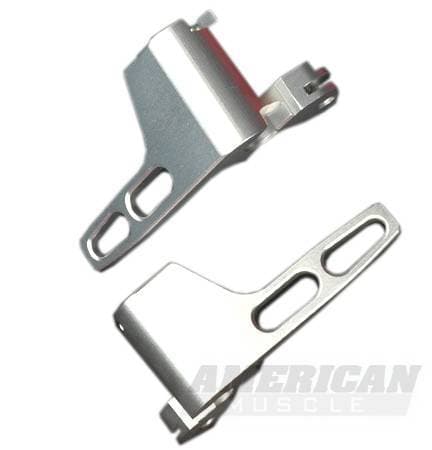 Ford Mustang Silverhorse Racing Chrome Billet Interior Door Handles - 66231