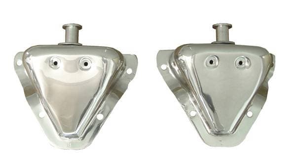 Rugged Ridge Door Bracket - Left & Right Hand - Stainless Steel - Front - 11810-05