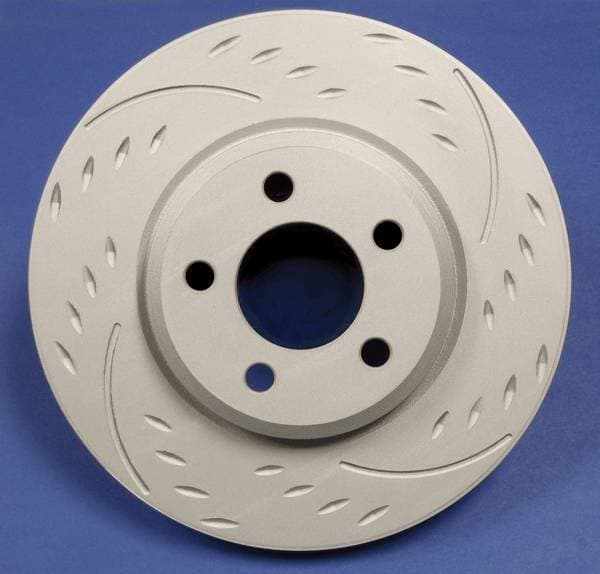 Audi A4 SP Performance Diamond Slot Vented Front Rotors - D01-222E