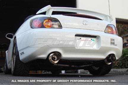 Honda S2000 Greddy Racing Ti-C Catback Exhaust System with Dual Mufflers - 10157910