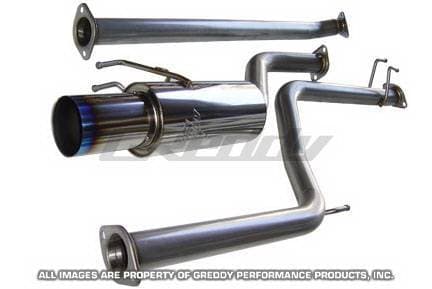 Honda Civic 4DR Greddy Racing Ti-C Catback Exhaust System - 10157917
