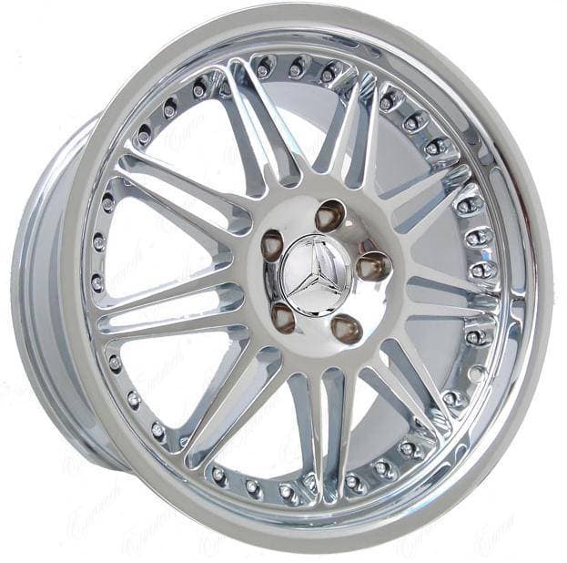 18 inch M Chrome - 4 wheel set