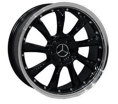 18 Inch BlackS - 4 Wheel Set