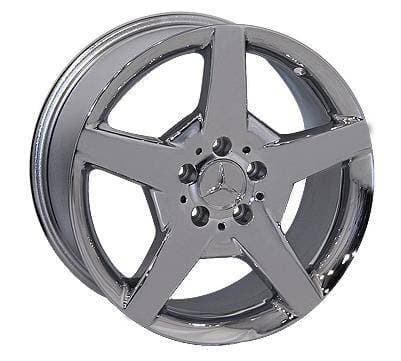 17 Inch 5 Chrome - 4 Wheel Set