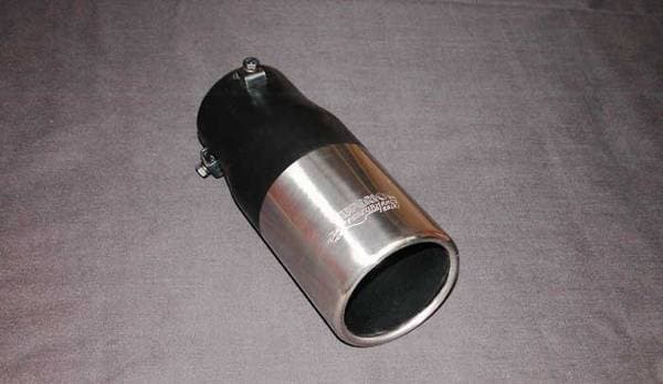 Razzi Fake Exhaust Extension Tip Kit - Stainless Steel Double Walled - 198-2SS-0008-150250
