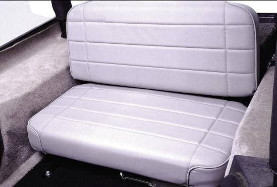 Jeep CJ Rampage Standard Rear Seat - Grey Denim - 508011N