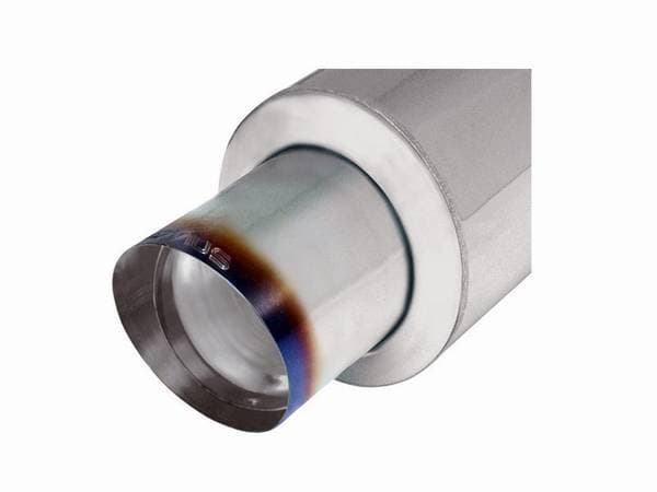 Audi A3 Remus Rear Silencer - Polished with Exhaust Tip - Round - 046297 8598B