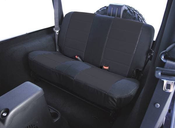 Rugged Ridge Custom Fit Poly-Cotton Seat Cover - Rear - 13281-01