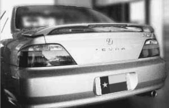 Acura TL DAR Spoilers OEM Look 3 Post Wing w/ Light FG-222