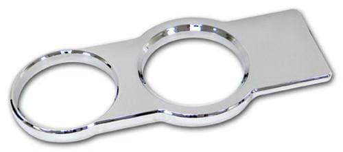Ford Mustang Pirate Chrome Billet Cup Holder Insert - Each - MU0001SC