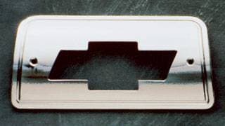 All Sales Third Brake Light Cover - USA Design - Brushed - 94406