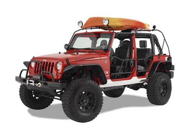 Jeep CJ7 Warrior Safari Water Craft Rack - 848