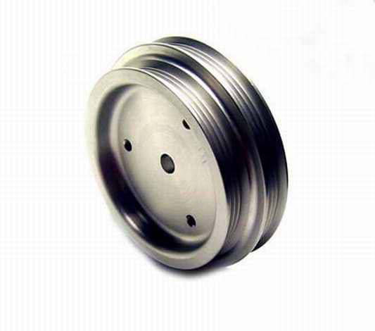 Auto Specialties Water Pump Pulley - Hard Black Aluminum - 890070