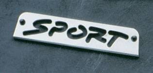 All Sales Third Brake Light Cover - Sport Design - Polished - 31003P