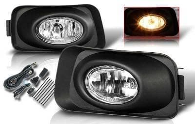Acura TSX WinJet OEM Fog Light - Smoke - Wiring Kit Included - WJ30-0001-11