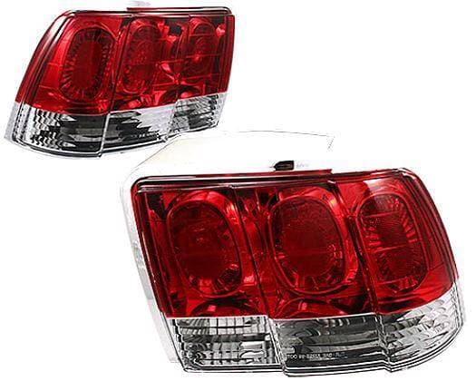 APC G1 Red and Clear Taillights - 404148TLCR