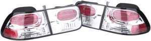 APC Euro Taillights with Red Reflector - 4PC - 404152TLR