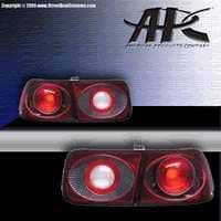 APC Euro Taillights with Carbon Fiber Housing - Next Generation - 404552TLCF