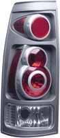 APC 3D Retro Titanium Taillights - 404710TLT
