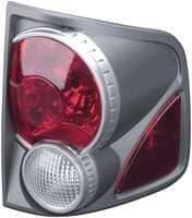 APC Retro Titanium Taillights - 404712TLT