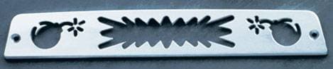 All Sales Third Brake Light Cover - Da Bomb Design - Polished - 44001P