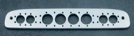 All Sales Third Brake Light Cover - Euro Tech Design - Polished - 44120P