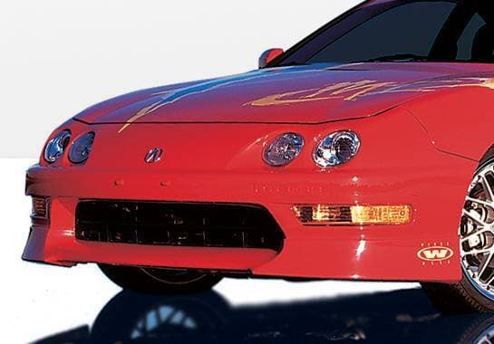 Acura Integra VIS Racing W-Type Front Lip - Polyurethane - 890226