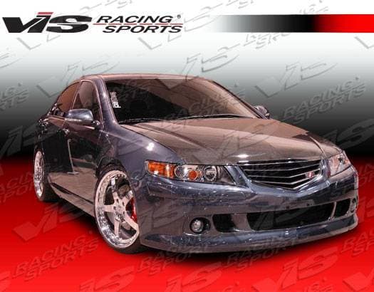 Acura TSX VIS Racing K Speed Front Bumper - 04ACTSX4DKSP-001