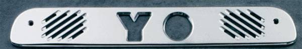 All Sales Third Brake Light Cover - YO Design - Polished - 74005P