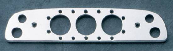 All Sales Third Brake Light Cover - Euro Tech Design - Polished - 74020P