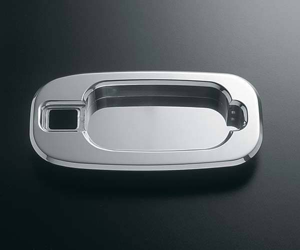 All Sales Chrome Billet Door Bucket Handles - Left and Right Side without Lock - 908C