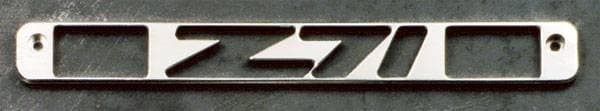 All Sales Third Brake Light Cover - Z-71 Design - Polished - 94008P