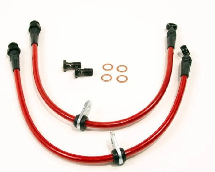 Acura RSX Agency Power Steel Braided Brake Lines - Rear - AP-DC5-410