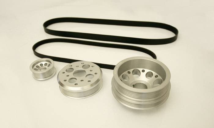 Nissan 350Z Agency Power Light Weight Crank Pulley Set - AP-Z33-130