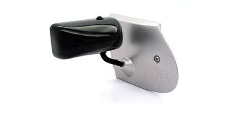 APR Performance Side Mirror - Carbon Fiber - Formula 3 Style - Silver - CB300003S